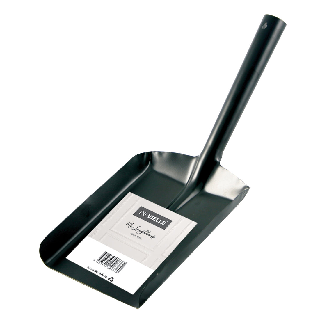 De Vielle 17cm/6.5in Black Fire Coal Shovel