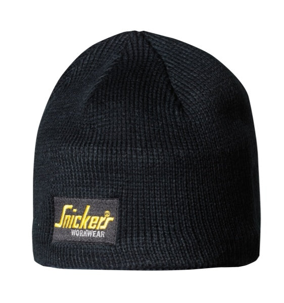 Snickers Logo Beanie Black