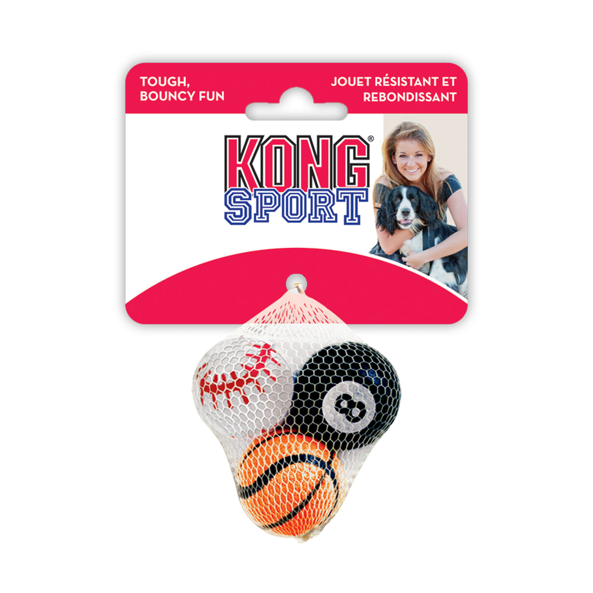 Kong Sports Balls (3 Pack)