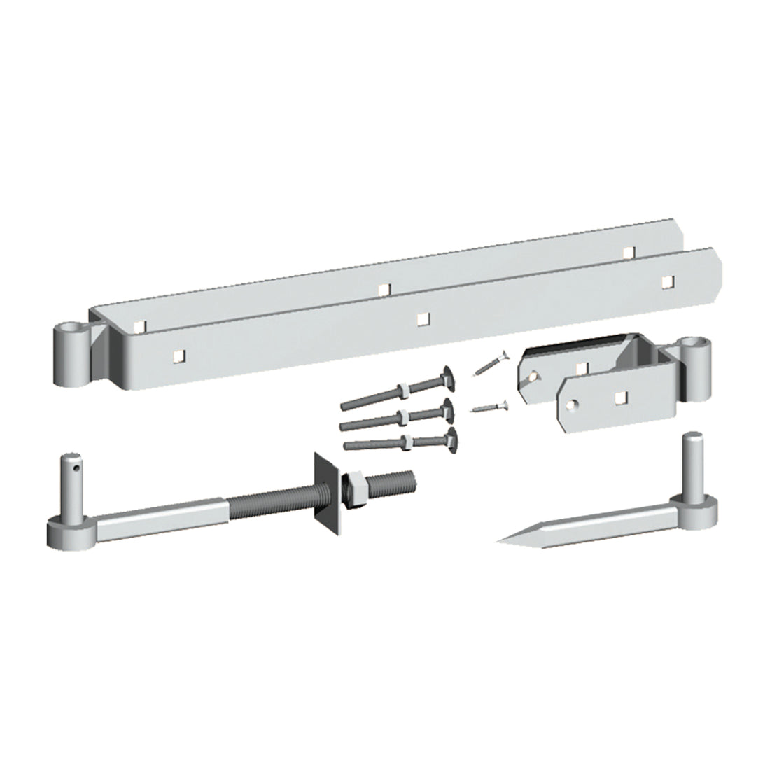 600MM Double Strap Hinge Set