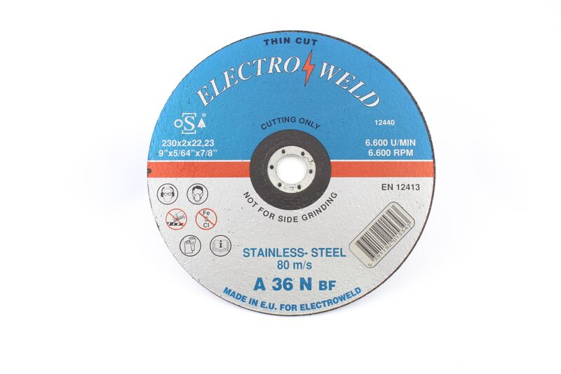 Electroweld Thin Line Stainless Steel Cutting Disc