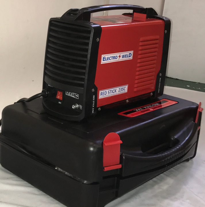 Electroweld Red Stick 235 Inverter C/w Case