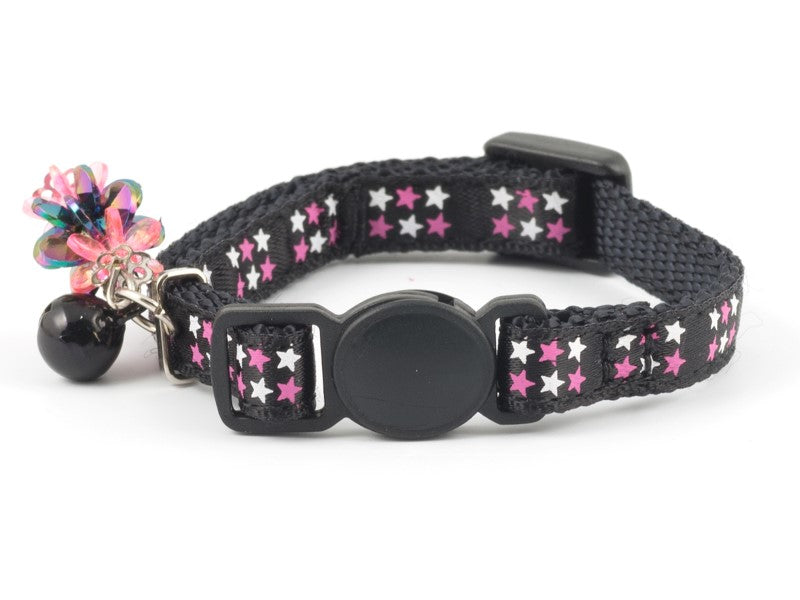 Jewel Luxury Kitten Collar Black