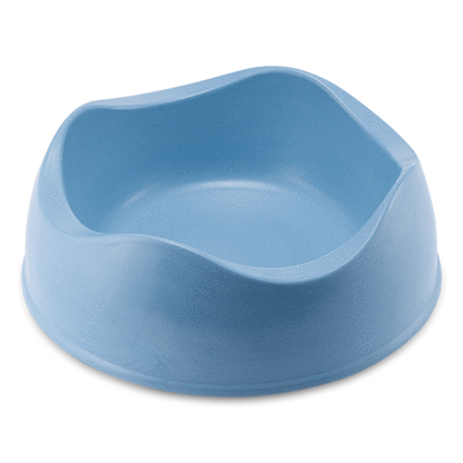 Beco Bamboo Dog Bowl - Blue