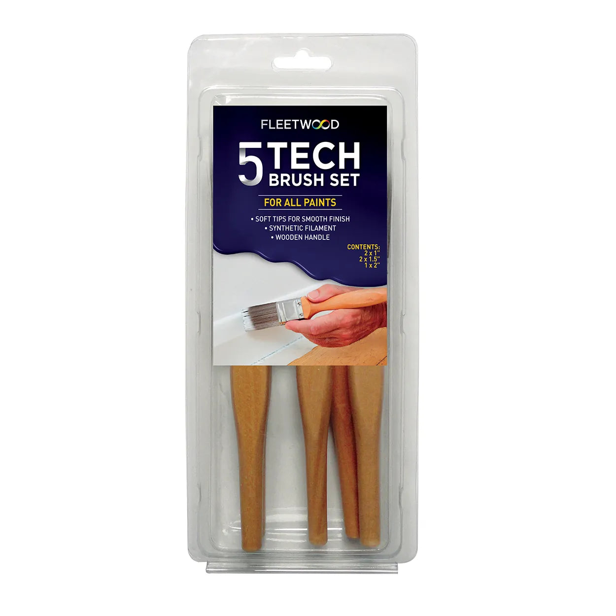 Tech 5 Piece Set Brush