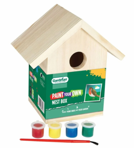 Gardman Paint Your Own Nest Box