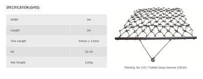 Fleming Trailed Harrow