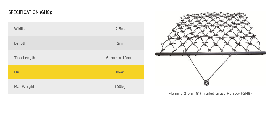Fleming Trailed Harrow