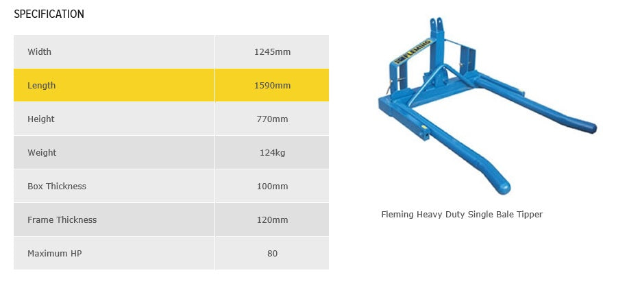 Fleming Bale Lift