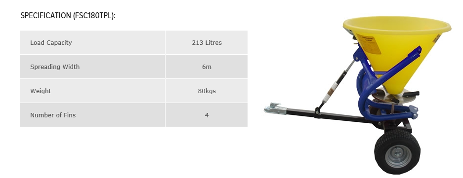 Trailed Fertiliser Sperader