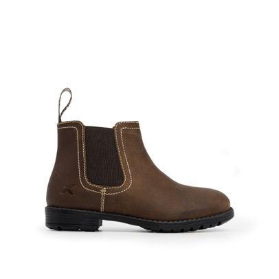 Xpert Heritage Farrier Junior Chelsea Boot Rustic Brown