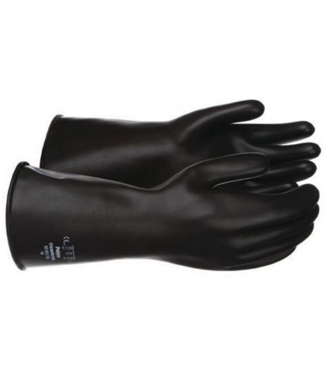 Chemprotec Black Rubber Milking Glove