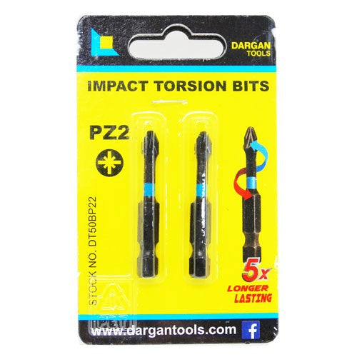 Torsion 50mm Screwdriver Bits