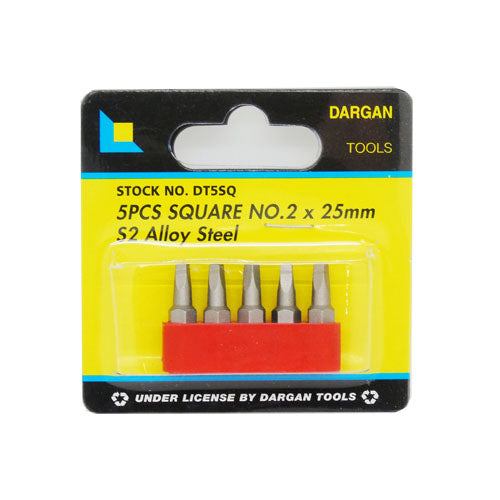 Square Head Screwdriver Bits