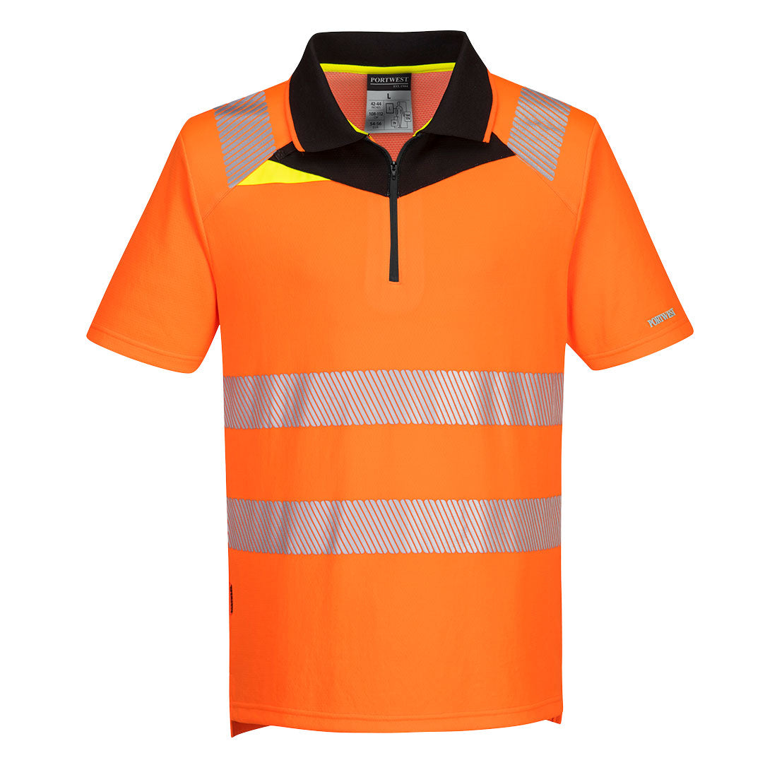 Portwest DX4 Hi-Vis Polo Shirt S/S Orange