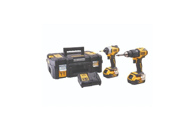 Dewalt 18v Combi &amp; Impact Drill Twin Pack