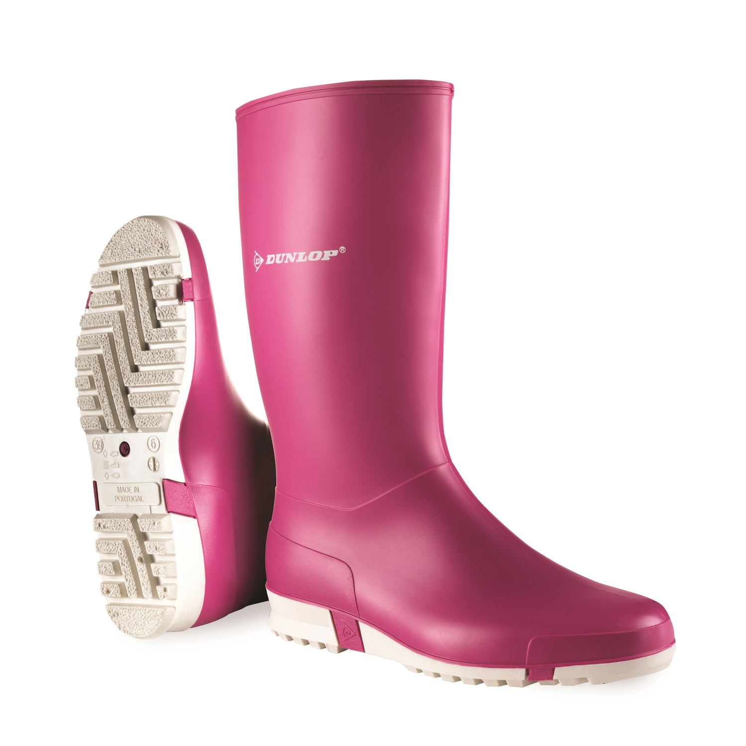 Dunlop Sport Ladies Pink Wellington