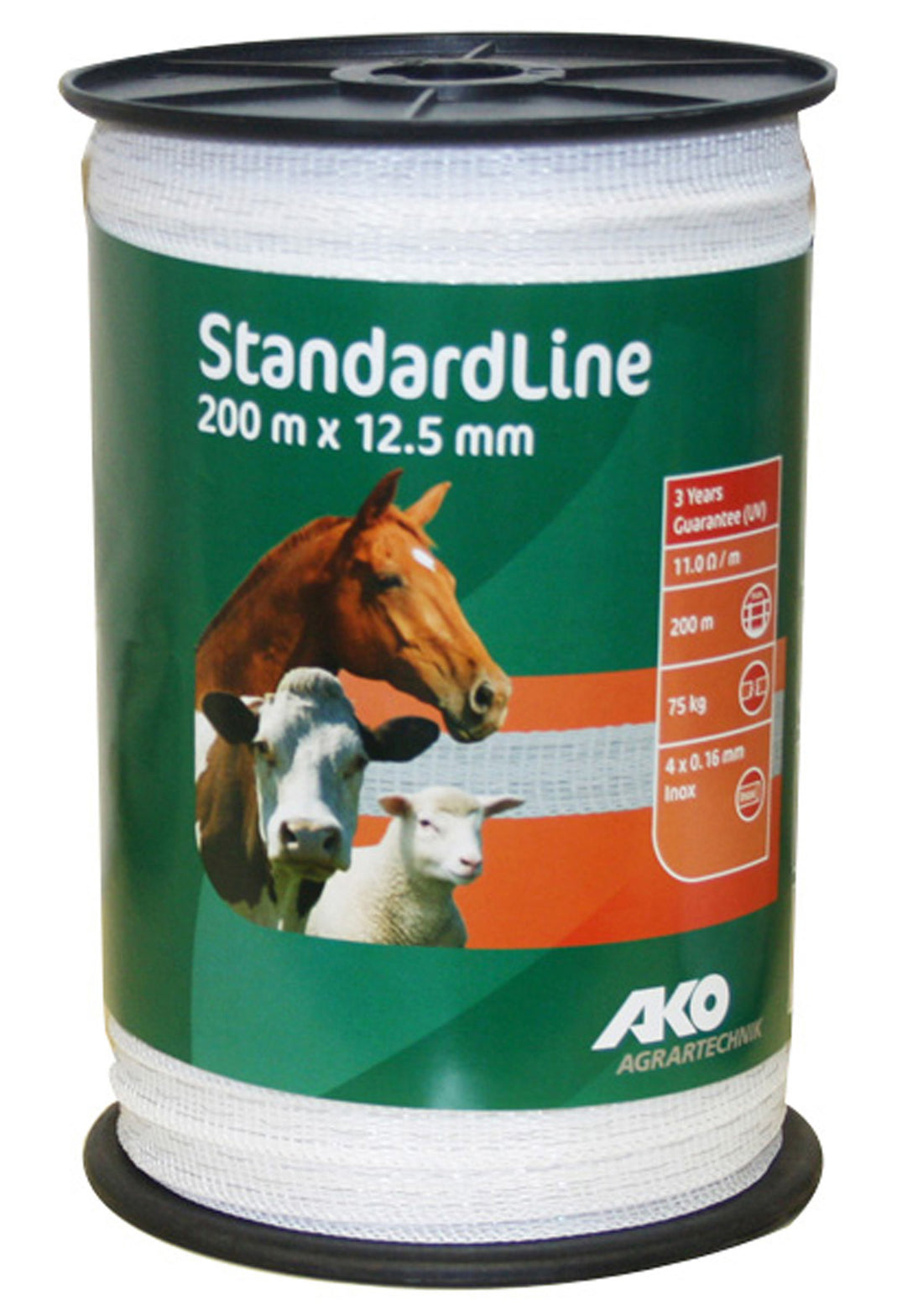 12.5mm 200mts Standard Line Polytape