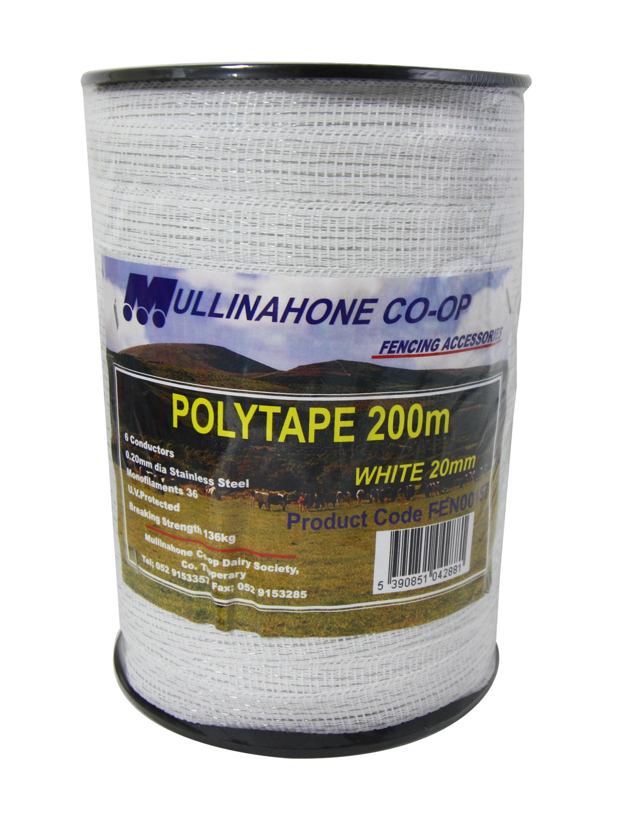 20mm X 200m Polytape