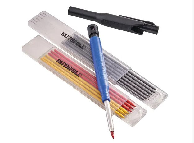 Faithfull Automatic Pencil &amp; Lead Set