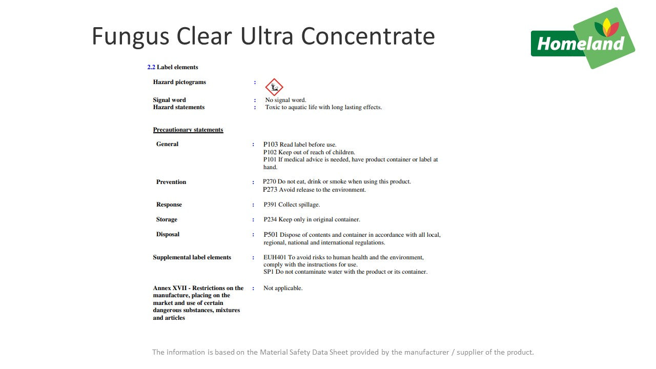 Fungus Clear Ultra Concentrate 225ml