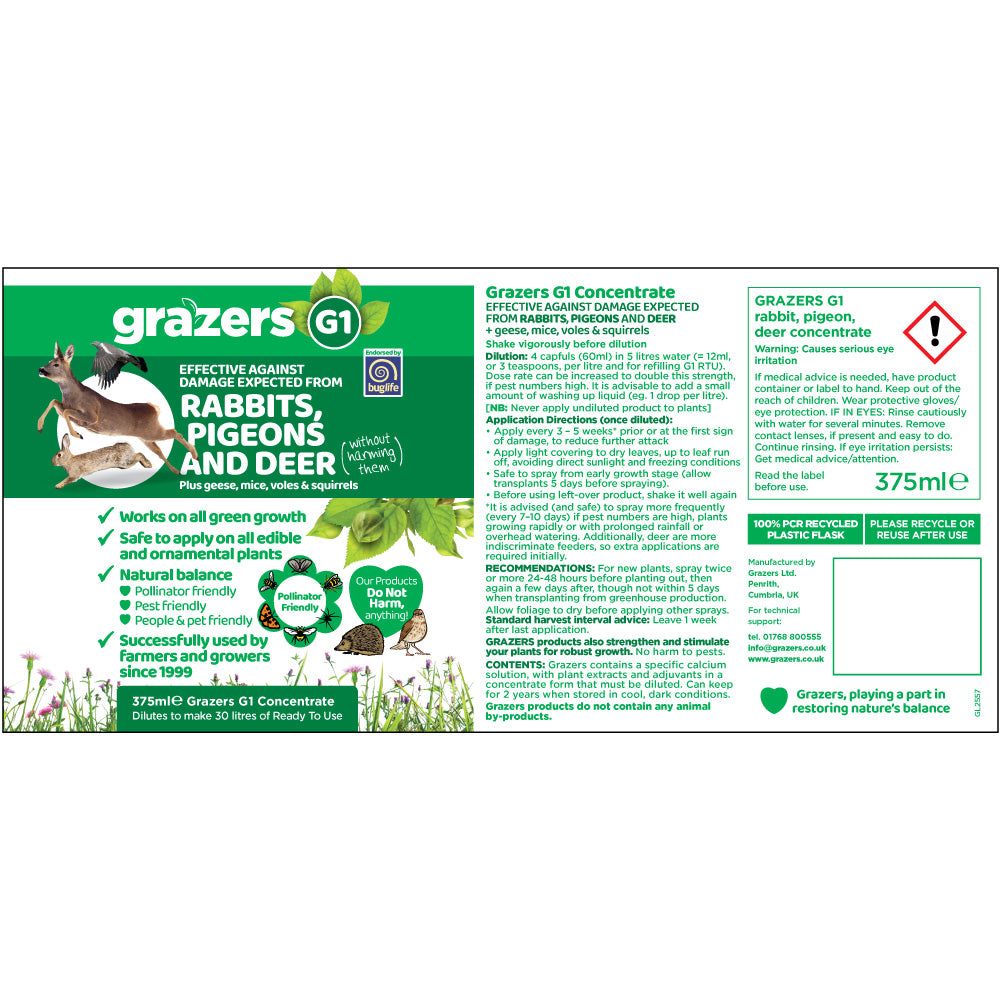 Grazers Garden G1 Concentrate - 375ml