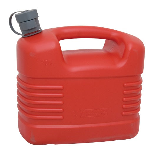 10l Plastic Petrol Can Inc. Nozzle