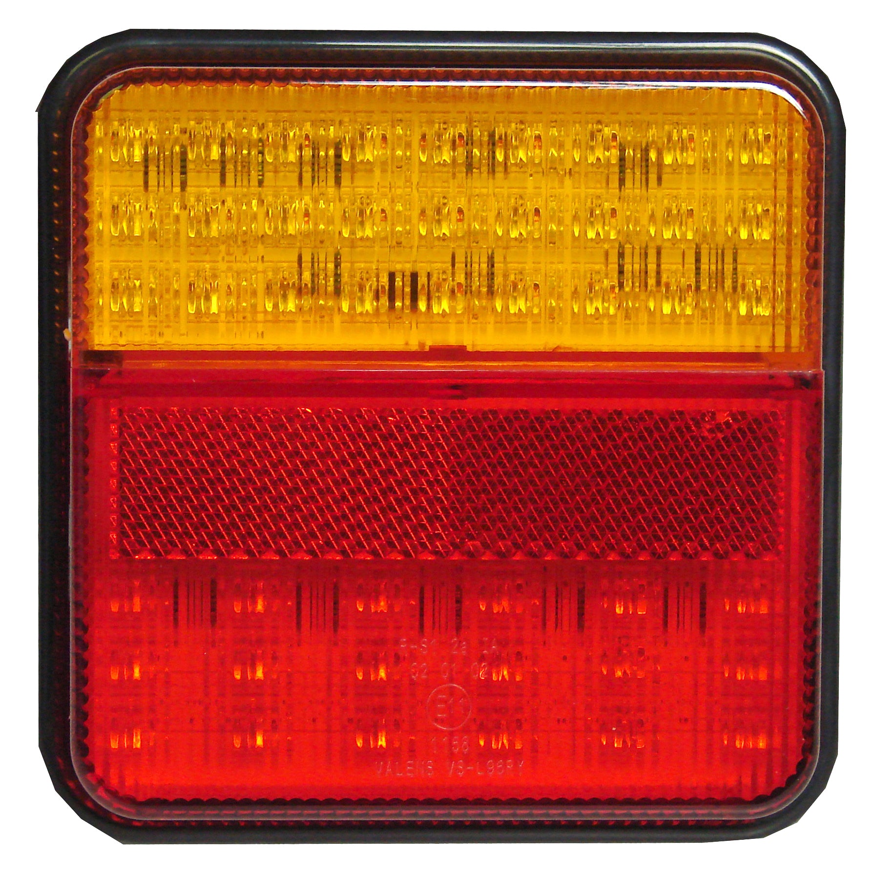 Led 3 Function Sqr Rear Combi Lamp 12V