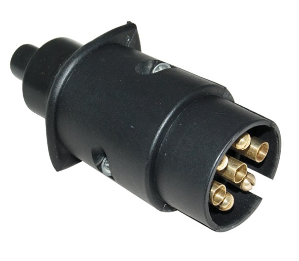 7 Pin 12volt PVC Plug