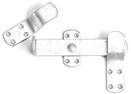 Galvanised Kick Over Door Bolt