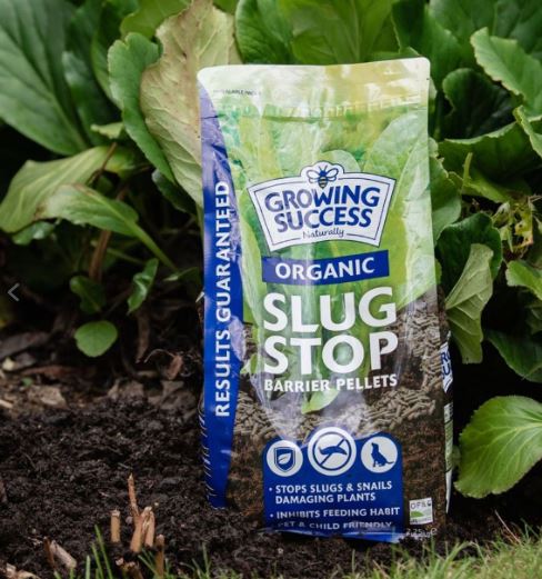 Growing Success Organic Slug Stop Pellet Barrier Pouch 3.5L