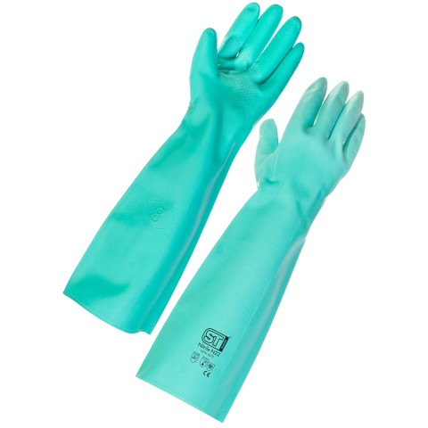 Green Nitrile Gloves