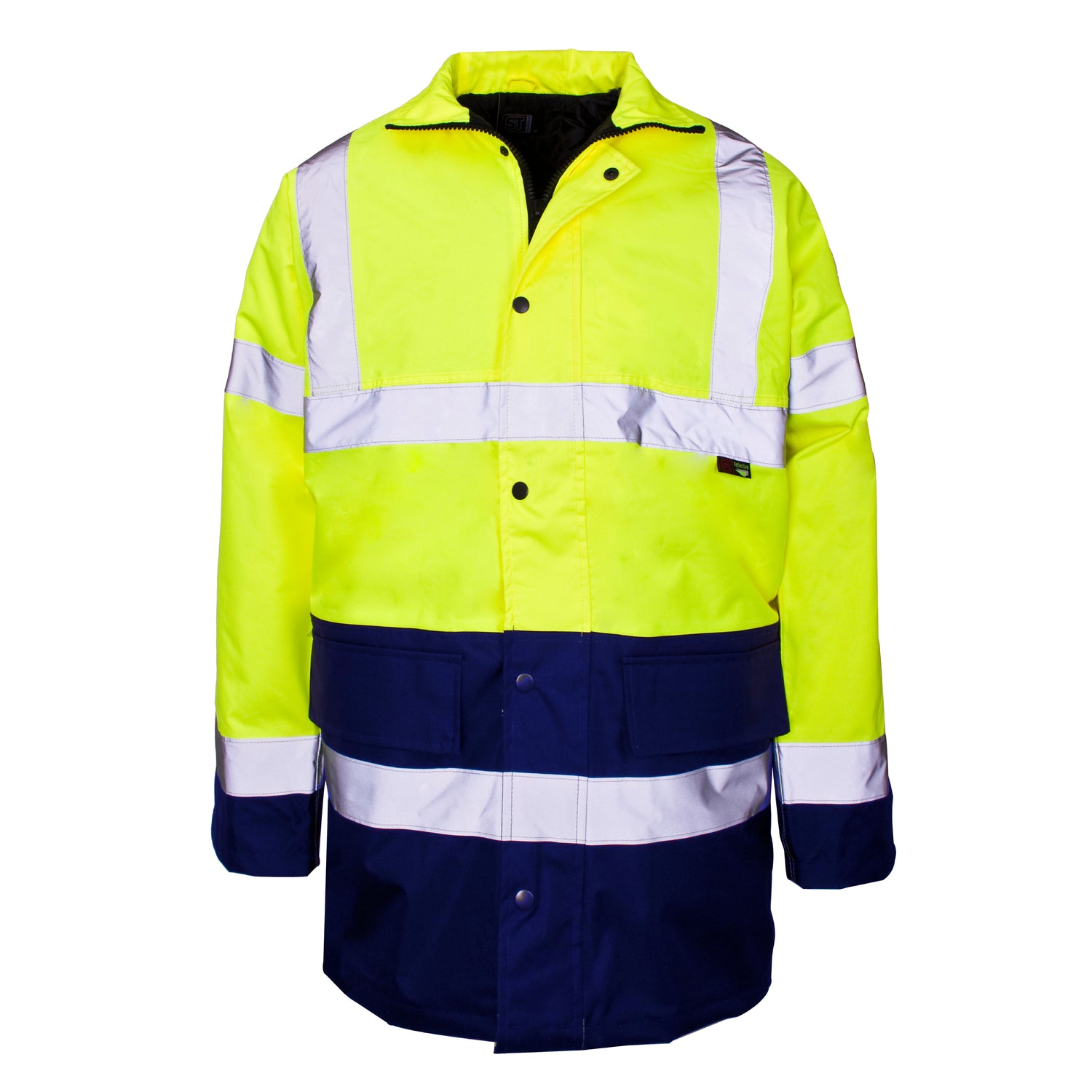 Hi Viz 2 Tone Parka Jacket