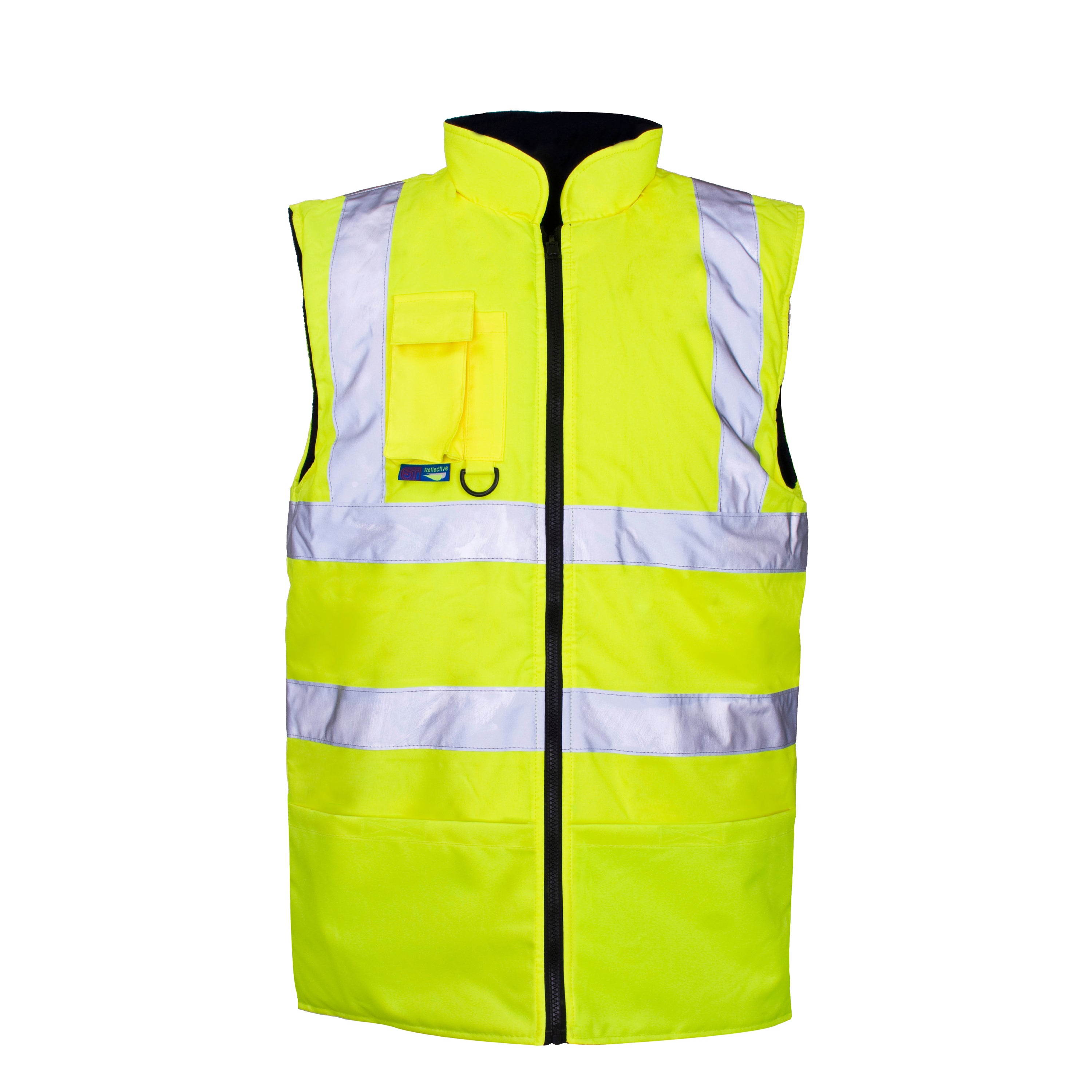 Hi Viz Fleece Lined Bodywarmer