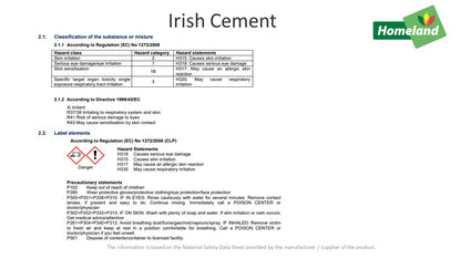 Irish Cement (25KG Bag)