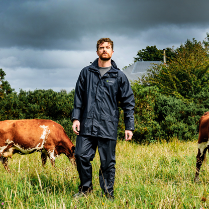 Agrishield Waterproof All Weather Trouser - Navy