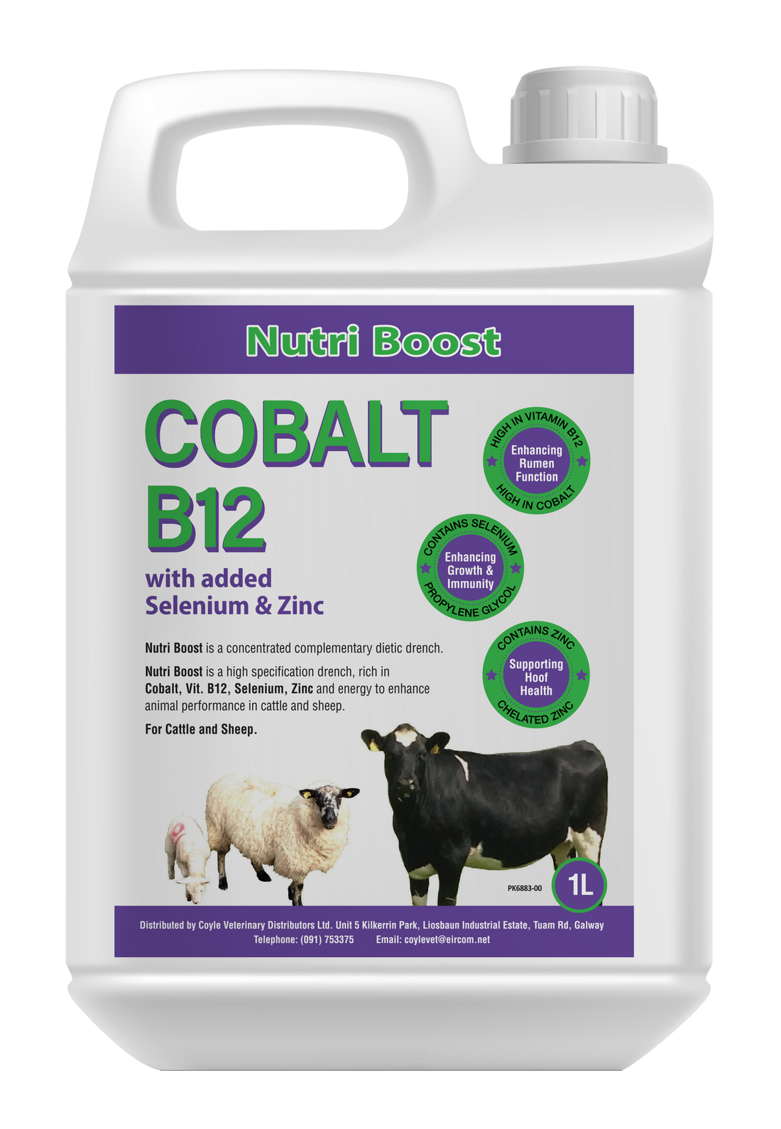 Cobalt B12 + Selenium