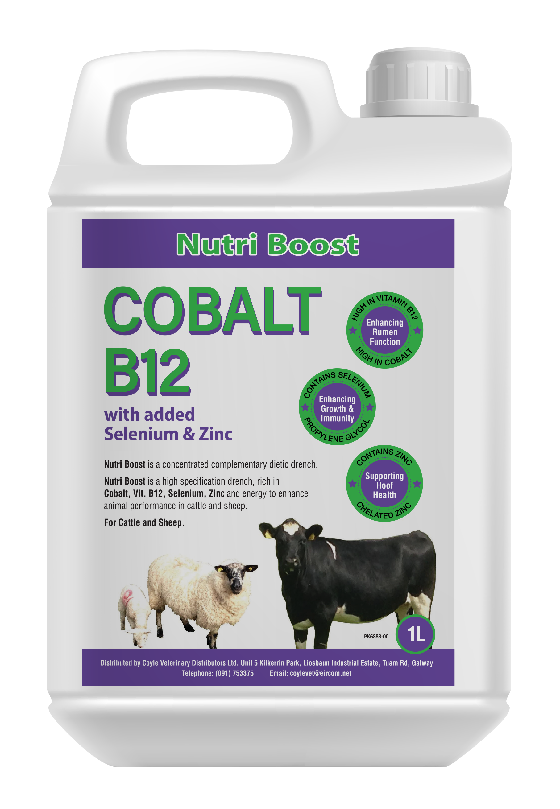 Cobalt B12 + Selenium