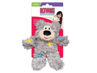 Kong Cat Softies Patchwork Bear