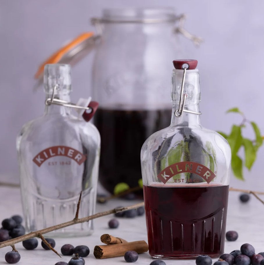 Kilner Clip Top Sloe Gin Bottle 0.3 Litre