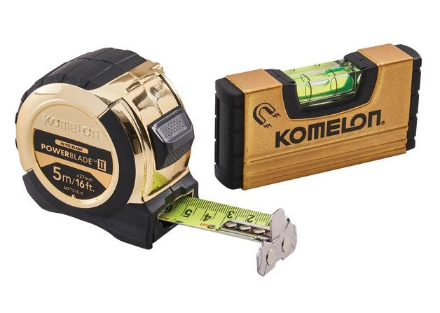 Komelon 5m (16ft) Gold Powerblade Tape