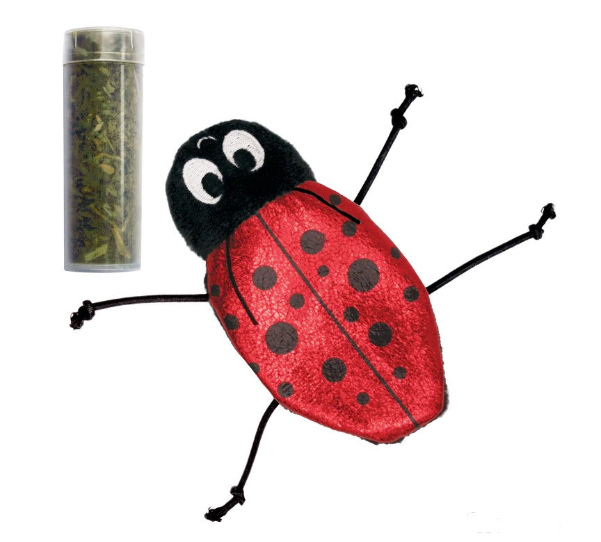 Kong Catnip Refillables Ladybug Cat Toy