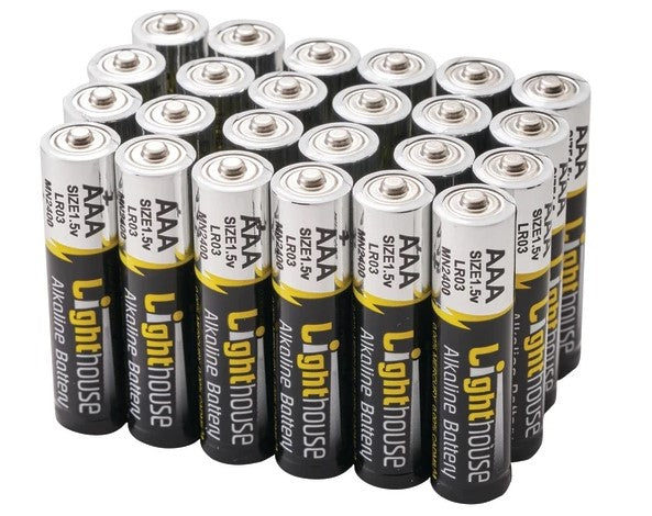 Lighthouse AAA Battery Pack (24 Pack)