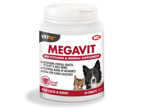 Vetiq Megavit 30 Tablets