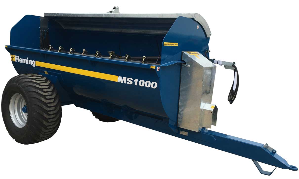 Fleming 9.5 Cu Yd Spreader Ms1000