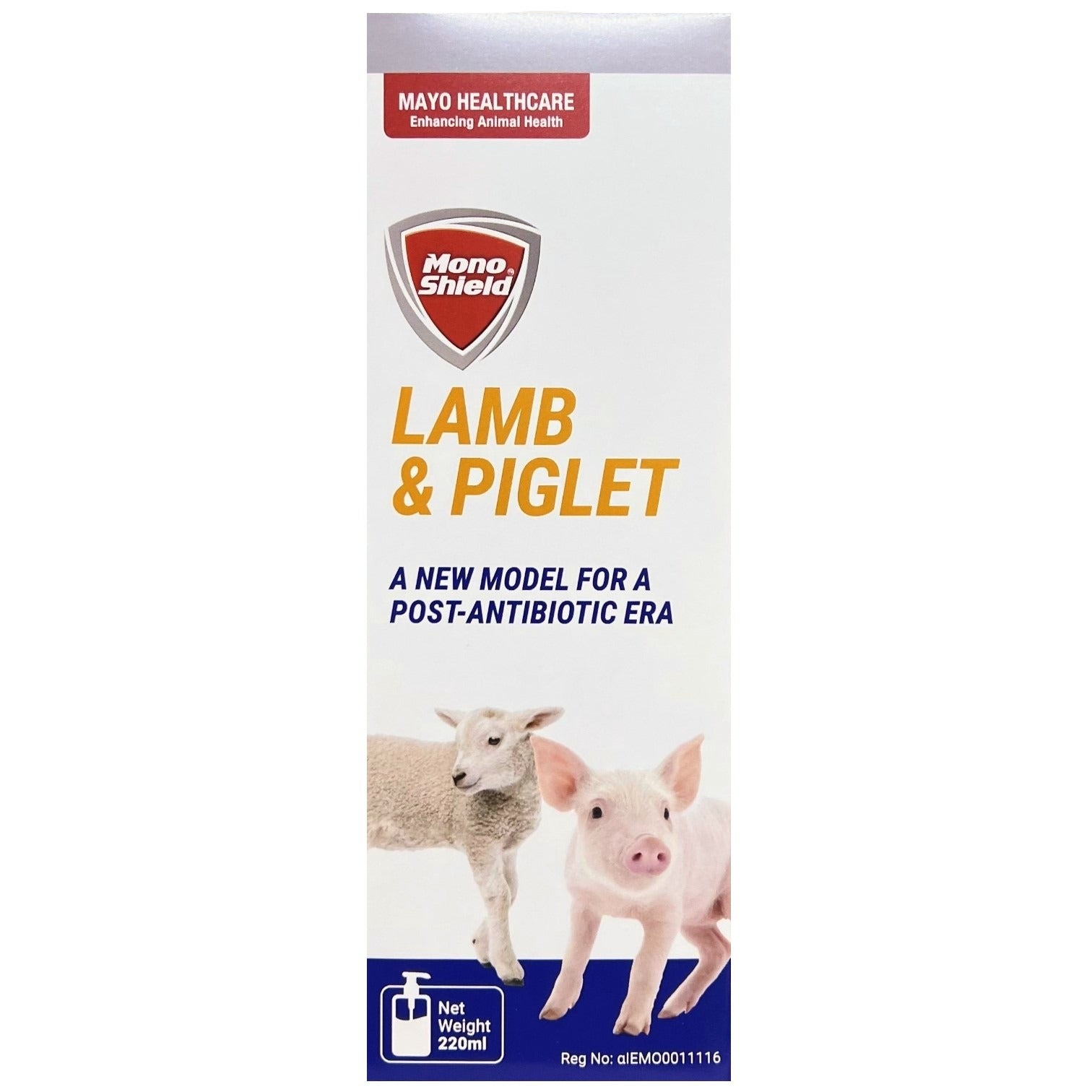 Monoshield Lamb &amp; Piglet Liquid - 220ml