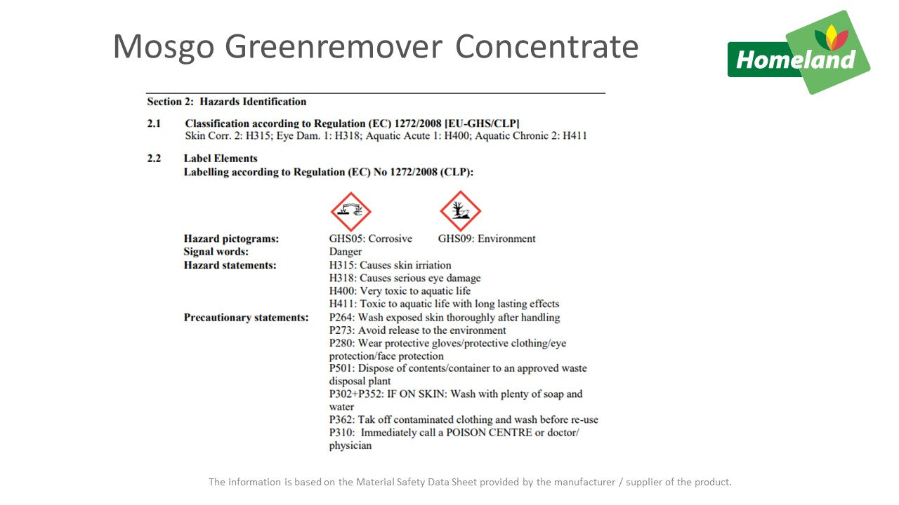 Mosgo Greenremover Concentrate