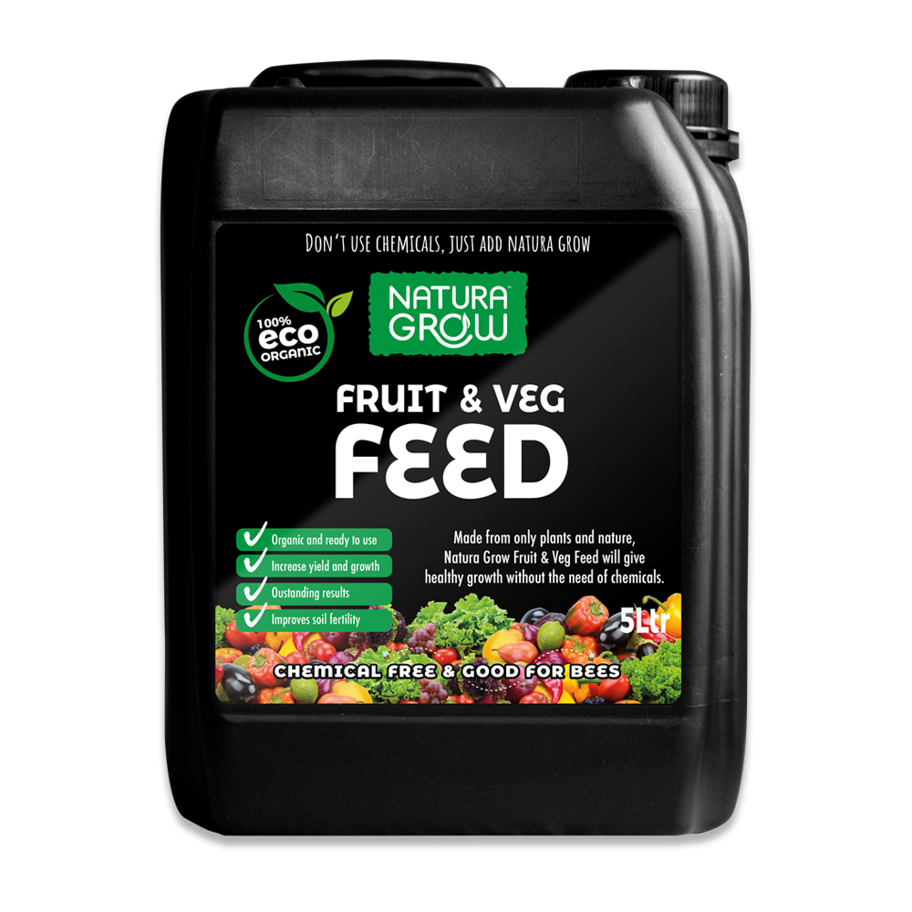 Natura Grow Fruit &amp; Veg Feed - 5L