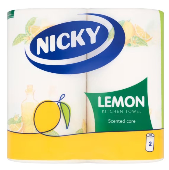 Nicky Lemon Kitchen Towel - 2 Pack