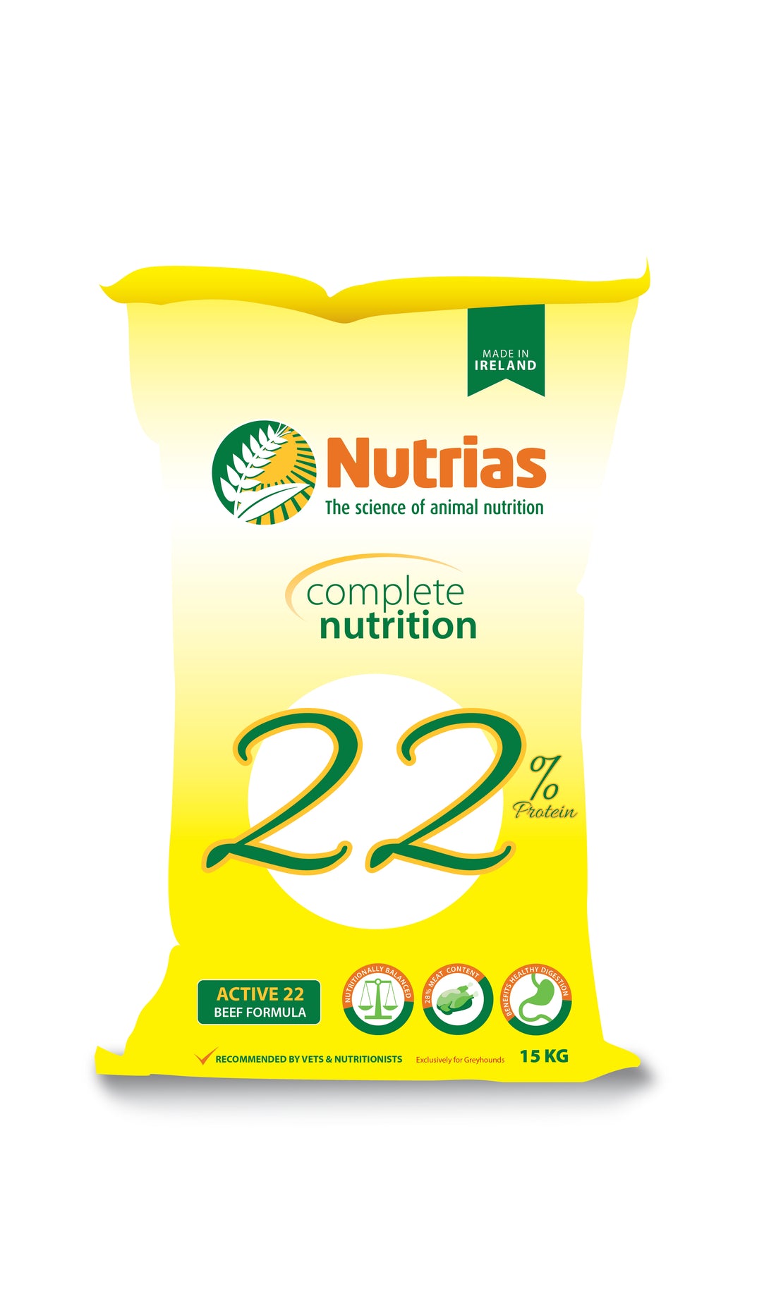 15kg Nutrias Active 22